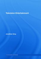 Television entertainment /