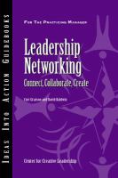 Leadership Networking : Connect, Collaborate, Create.