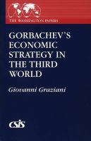 Gorbachev's economic strategy in the Third World /