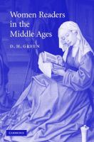 Women readers in the Middle Ages /