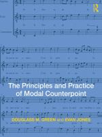 The Principles and Practice of Modal Counterpoint.