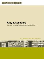 City literacies learning to read across generations and cultures /