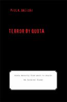 Terror by Quota : State Security from Lenin to Stalin (an Archival Study).