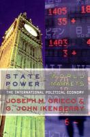 State power and world markets : the international political economy /