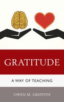 Gratitude a way of teaching /