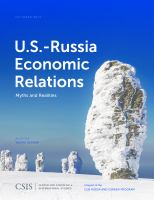 U.S.-Russia economic relations myths and realities /