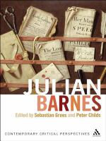 Julian Barnes : Contemporary Critical Perspectives.