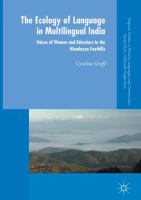 The ecology of language in multilingual India voices of women and educators in the Himalayan foothills /