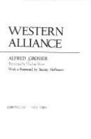 The Western alliance : European-American relations since 1945 /