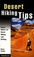 Desert hiking tips expert advice on desert hiking and driving /