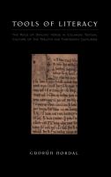 Tools of literacy the role of skaldic verse in Icelandic textual culture of the twelfth and thirteenth centuries /