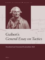 Guibert's general essay on tactics