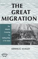 The Great Migration (Second Edition).