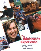 The adolescent experience