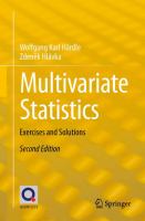 Multivariate Statistics Exercises and Solutions /