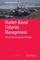 Market-Based Fisheries Management Private fish and captains of finance /