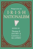 Perspectives on Irish Nationalism.