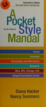 A pocket style manual.