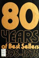 80 years of best sellers, 1895-1975 /