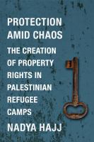 Protection amid chaos : the creation of property rights in Palestinian refugee camps /