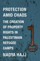 Protection amid chaos the creation of property rights in Palestinian refugee camps /