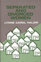 Separated and divorced women /