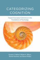 Categorizing cognition toward conceptual coherence in the foundations of psychology /