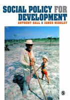 Social Policy for Development.