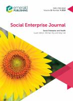 Social Enterprise and Health: 15