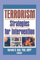 Terrorism : Strategies for Intervention.