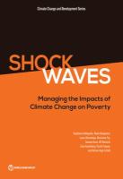 Shock waves managing the impacts of climate change on poverty /