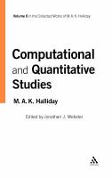 Computational and quantitative studies