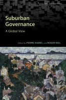 Suburban Governance : A Global View.