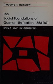 The social foundations of German unification, 1858-1871