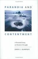 Paranoia & contentment : a personal essay on Western thought /