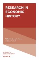 Research in Economic History.