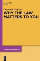 Why the Law Matters to You : Citizenship, Agency, and Public Identity.