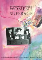 International encyclopedia of women's suffrage /