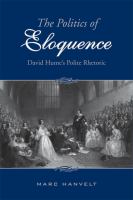 The politics of eloquence David Hume's polite rhetoric /