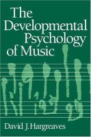 The developmental psychology of music /