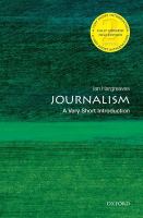 Journalism : a very short introduction /