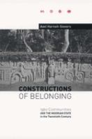 Constructions of belonging : Igbo communities and the Nigerian state in the twentieth century /