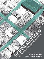 Digital matters theory and culture of the matrix /
