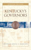 Kentucky's Governors.