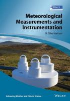 Meteorological measurements and instrumentation