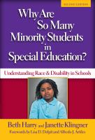 Why are so many minority students in special education? : understanding race and disability in schools /