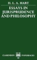 Essays in jurisprudence and philosophy /