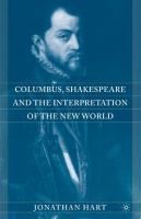 Columbus, Shakespeare, and the interpretation of the New World /