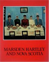 Marsden Hartley and Nova Scotia /