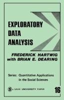 Exploratory data analysis /